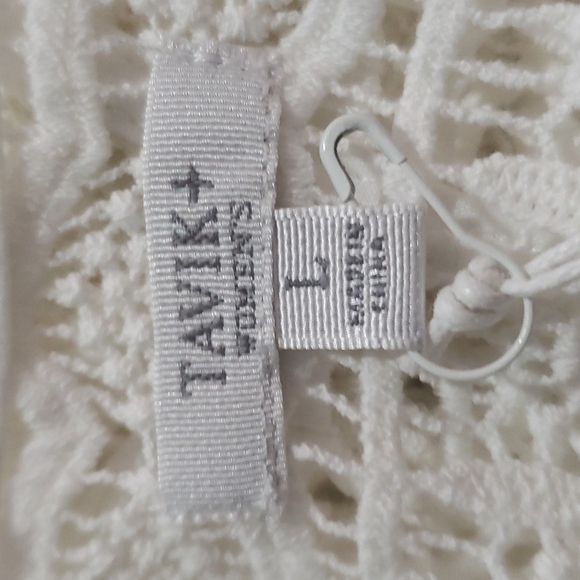 Tavik Crochet Cover-up Tank Dress Size L - Picture 8 of 8